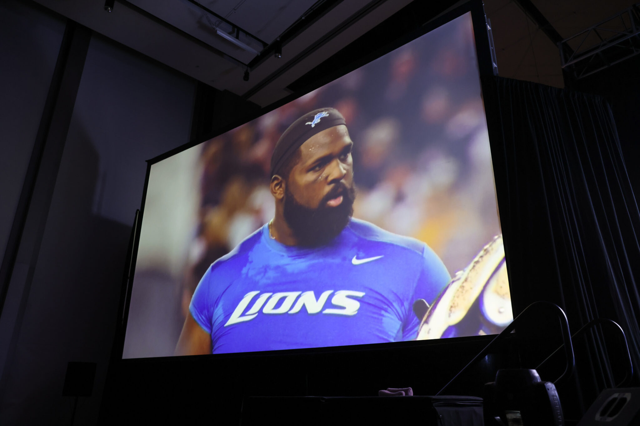 Andre Fluellen at a keynote presentation